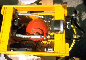 Spritze - Eigenbau W. Stappung, mit Shurflo-Pumpe